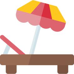 日光浴浴床