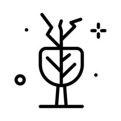 秋天一棵树