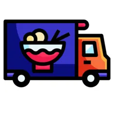 Delivery truck