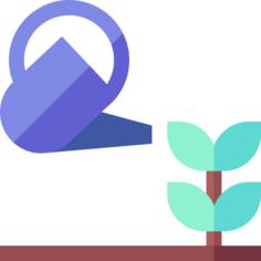 Watering plants