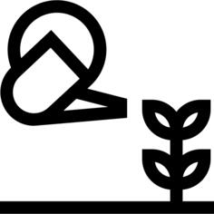 Watering plants