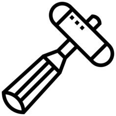 Neurology reflex hammer