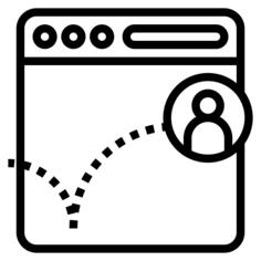 Bounce rate