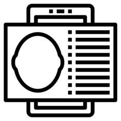 Contact card