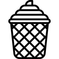 Waffle cup