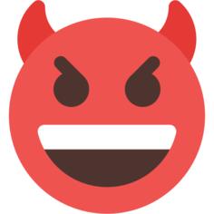Grinning