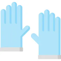 Rubber gloves