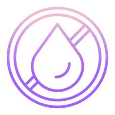 No water