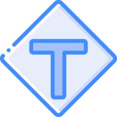 T型路口