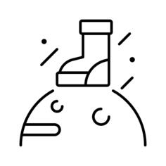 登上月球的人类