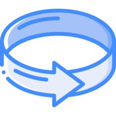 Circular arrow