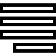 右对齐