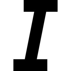 Italics