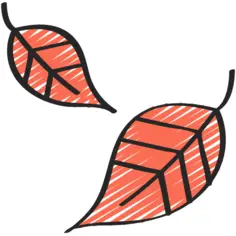 Falling leaves