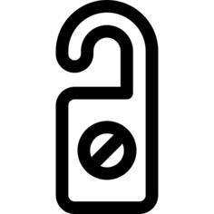 Do not disturb sign