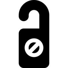 Do not disturb sign