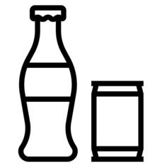 Soda bottle