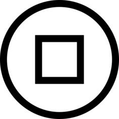 Stop button