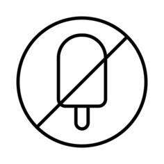 No eating