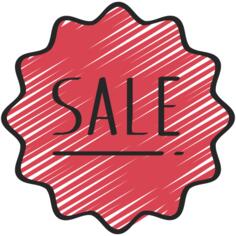 Sale button
