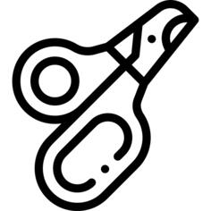 Nail scissors