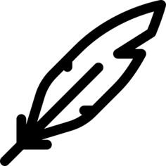 Feather pen