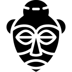 African mask