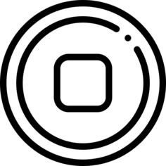 Stop button