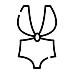 One piece bikini