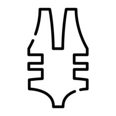 One piece bikini