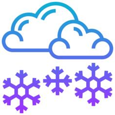 Snowing