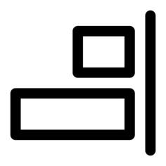 右对齐