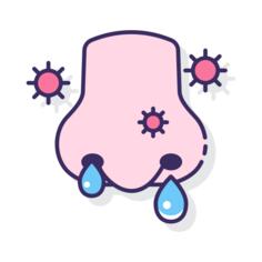 过敏的