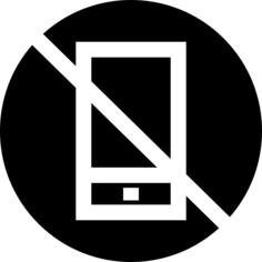 No phone