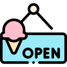 Open sign