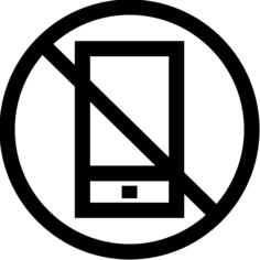 No phone