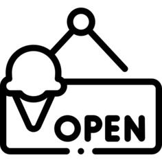 Open sign