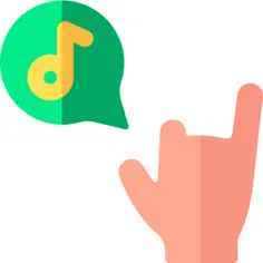 手