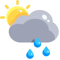 Sun shower