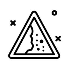 Falling rocks