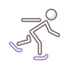 Ice skating