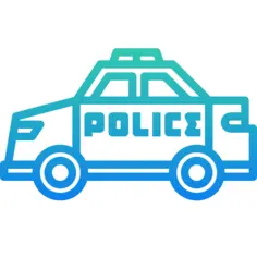 警车
