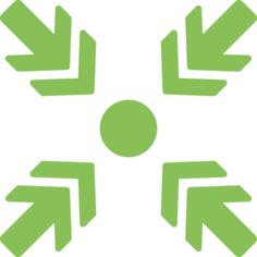 Pointing arrow