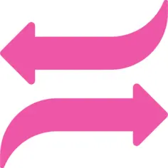 Left and right arrows
