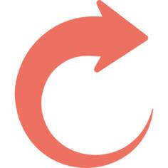 Clockwise arrow