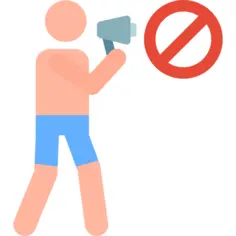 No shouting