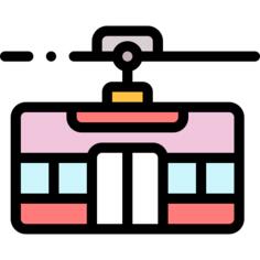 Cable car cabin