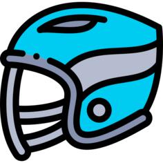 Hockey helmet