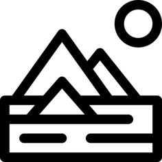 金字塔型