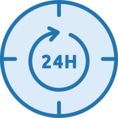 24 hours support